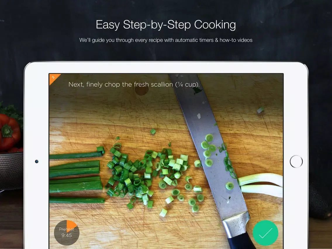 SideChef HD: Step-by-step cooking iPad  स्क्रीनशॉट