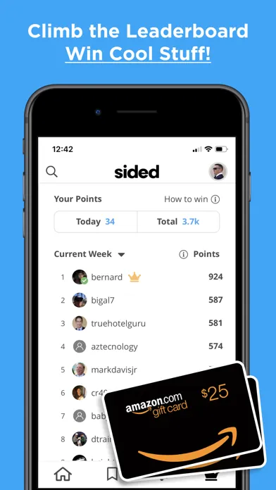 Sided Debates Screenshots