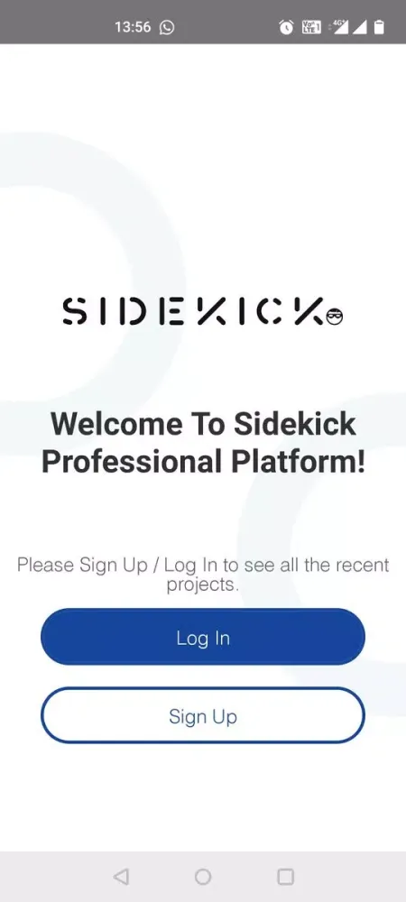 Zrzuty ekranu Sidekick Professional App