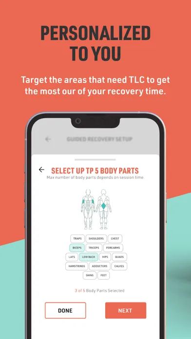 Zrzuty ekranu Sidekick: Stretch & Recover