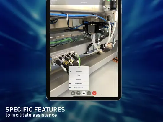 Tangkapan layar Sidel RVA iPad 