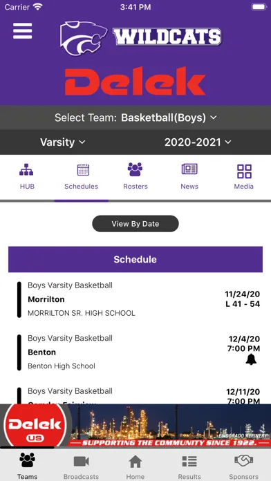Capturas de pantalla de El Dorado Wildcats Athletics
