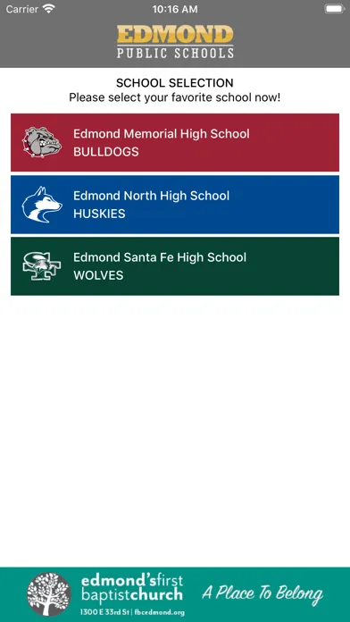 Capturas de pantalla de Edmond Athletics