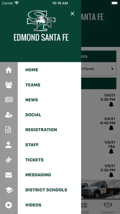 Capturas de pantalla de Edmond Athletics