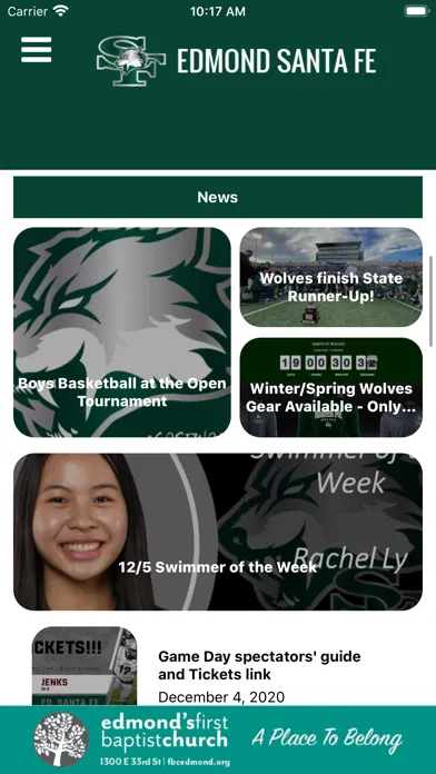 Capturas de pantalla de Edmond Athletics