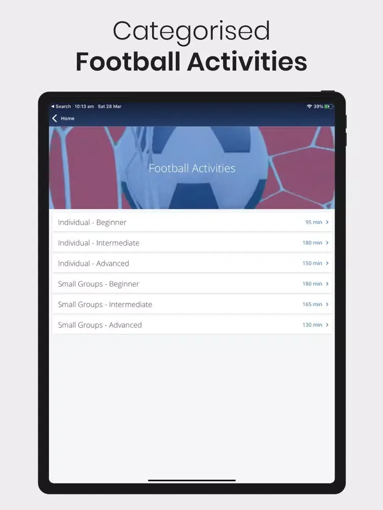 Tangkapan skrin XPS Home iPad 