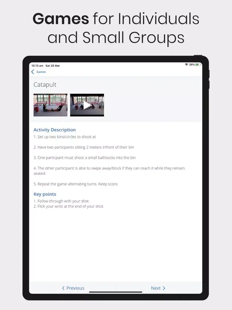 Tangkapan skrin XPS Home iPad 