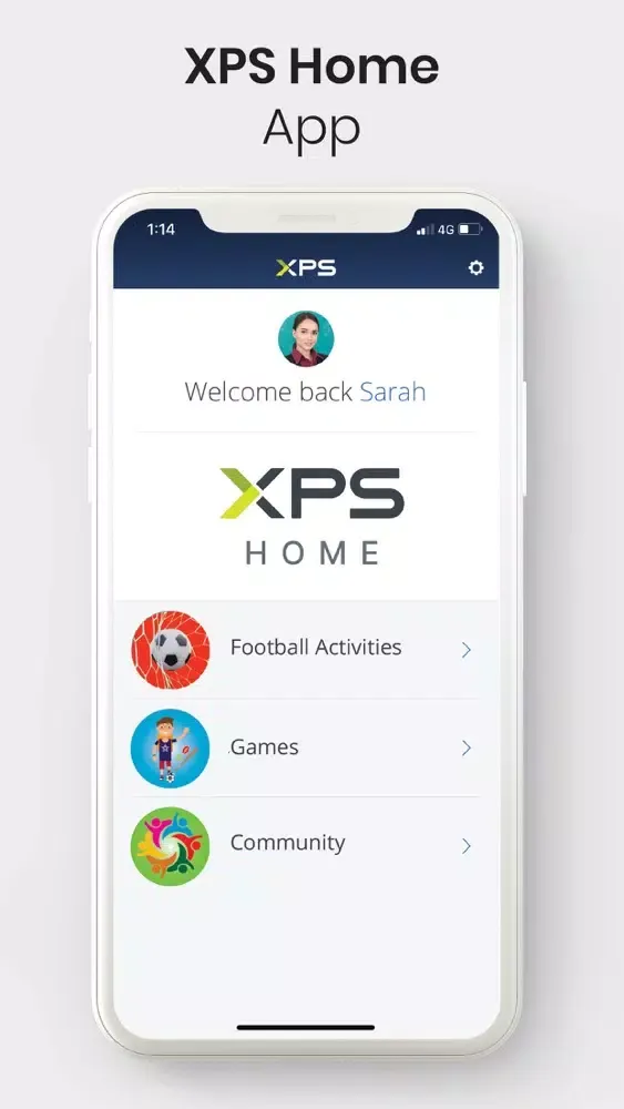 Tangkapan skrin XPS Home