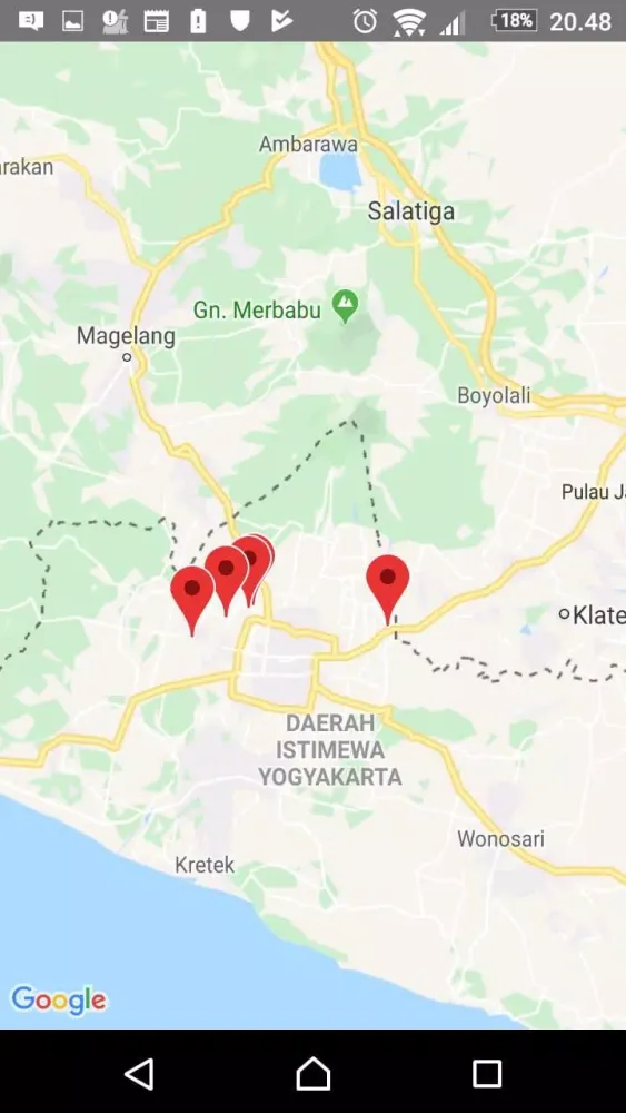 Tangkapan layar Sideni