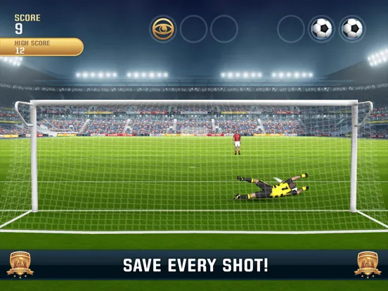 Flick Kick Goalkeeper iPad 应用截图