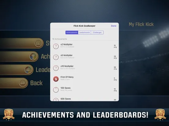 Flick Kick Goalkeeper iPad 应用截图