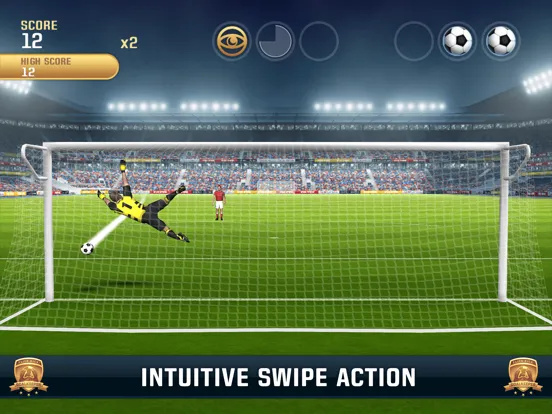 Flick Kick Goalkeeper iPad 应用截图