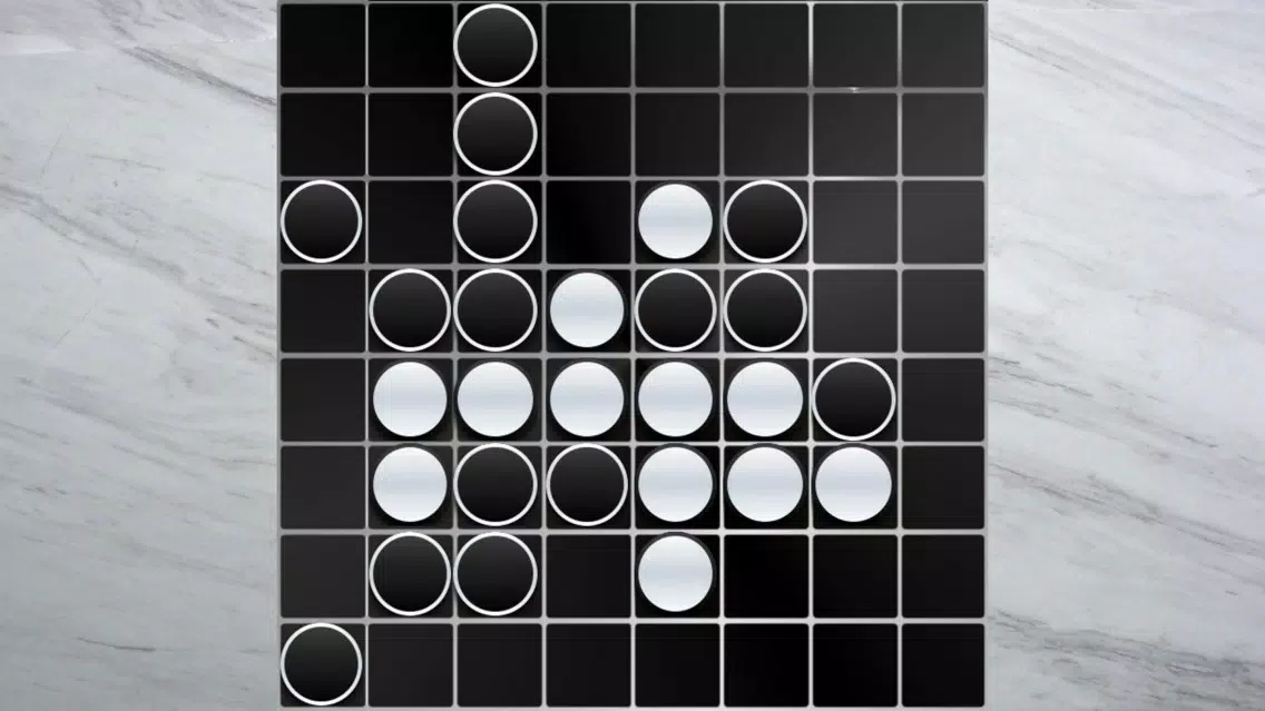 Tangkapan layar ISREVER-The simplest Reversi game