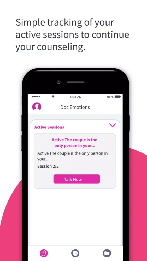 Ảnh chụp màn hình của Doc Emotions: Therapists 24hrs