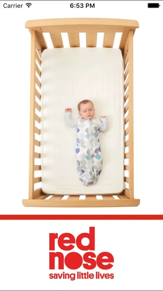 Capturas de tela do Red Nose النوم بأمان for babies