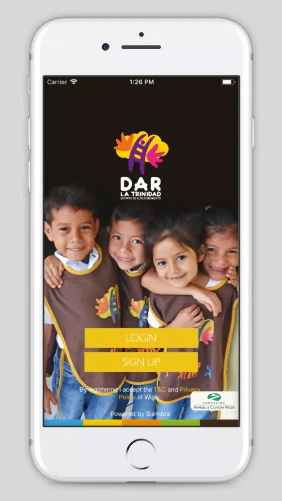 Tangkapan skrin Proyecto DAR