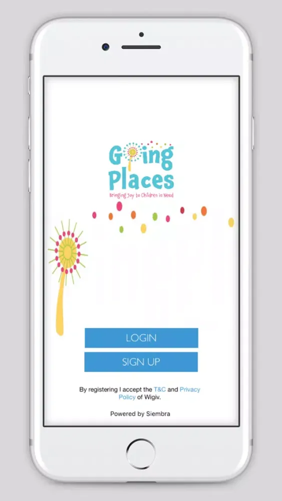 Ảnh chụp màn hình của Going Places Nonprofit
