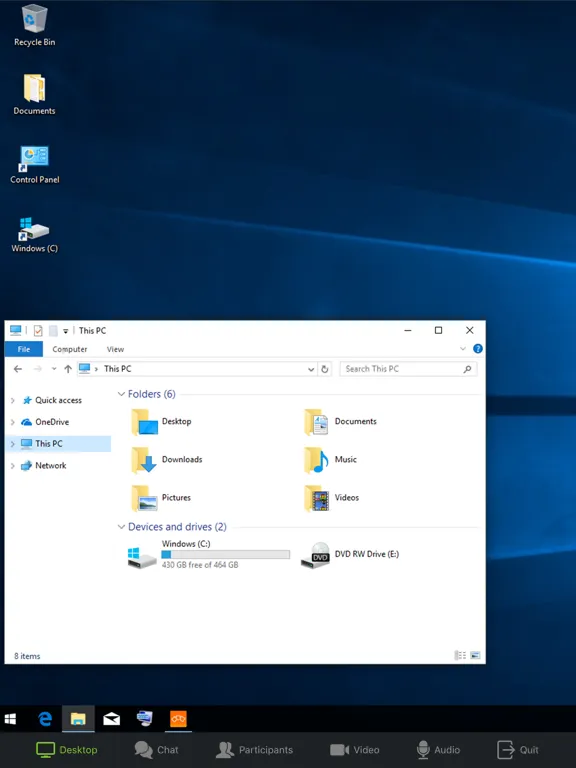 Скриншоты OpenScape Web iPad 