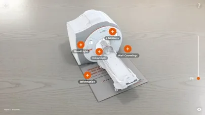 Zrzuty ekranu AR Siemens Healthineers
