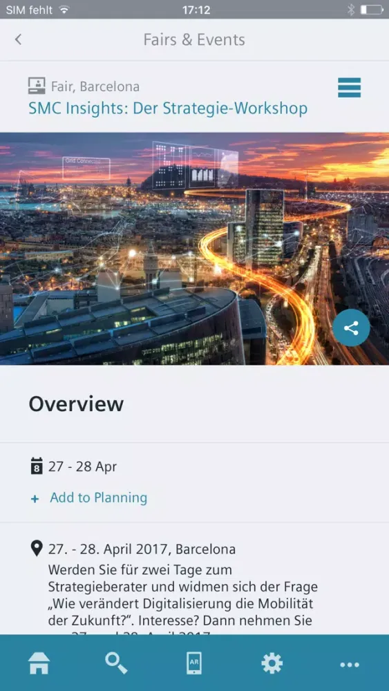 Siemens Fairs & Events应用截图
