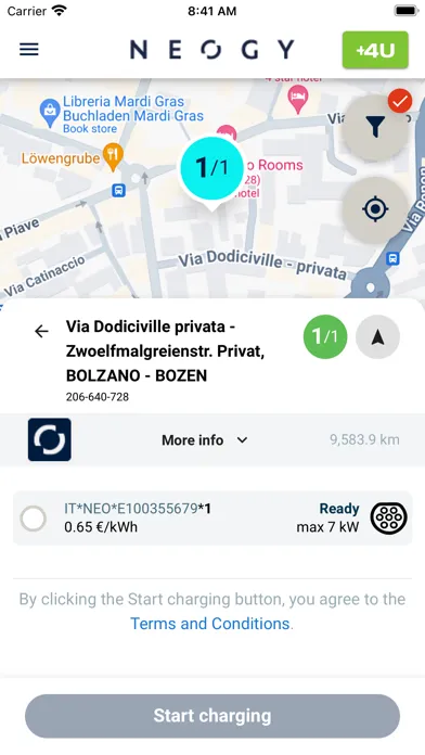 Neogy Mobility Screenshots