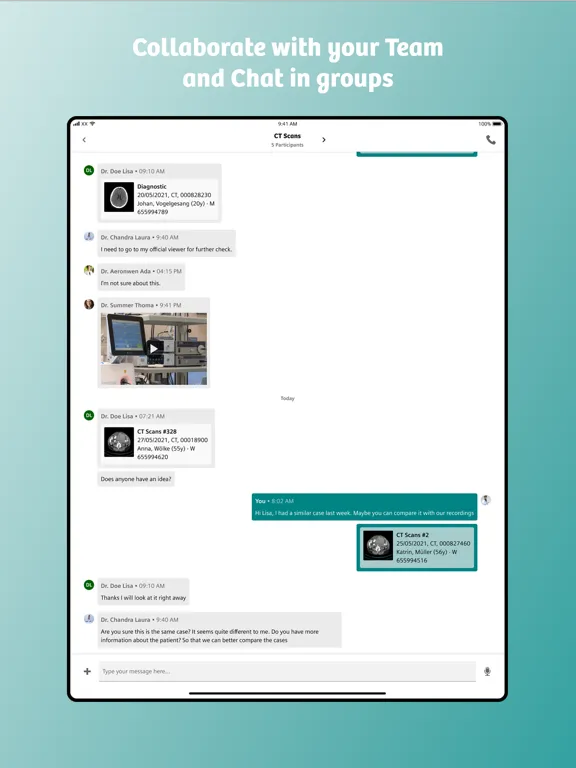 Screenshot di teamplay Images iPad 