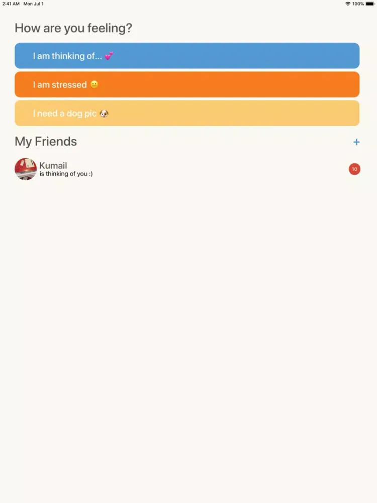 Tangkapan skrin Permiso iPad 