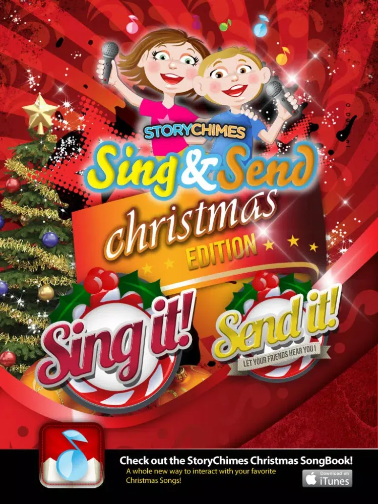 Скриншоты Sing and Send Christmas StoryChimes iPad 