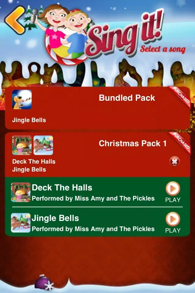 Скриншоты Sing and Send Christmas StoryChimes