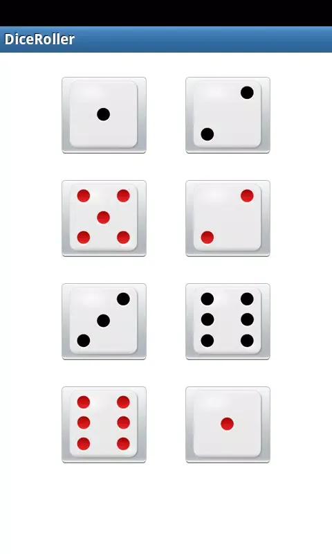 ภาพหน้าจอของ Dice Roller
