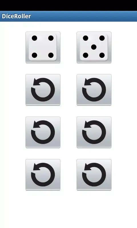 ภาพหน้าจอของ Dice Roller