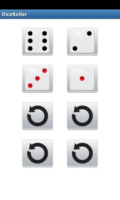 ภาพหน้าจอของ Dice Roller