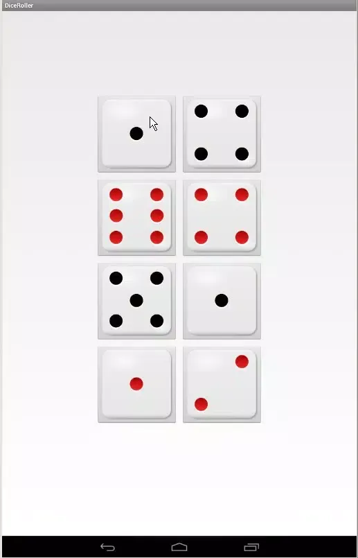 ภาพหน้าจอของ Dice Roller