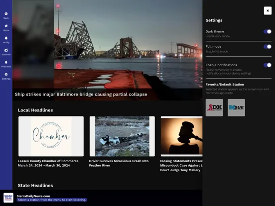 Sierra Daily News iPad  Screenshots