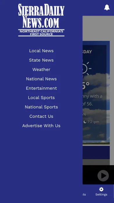 Sierra Daily News Screenshots