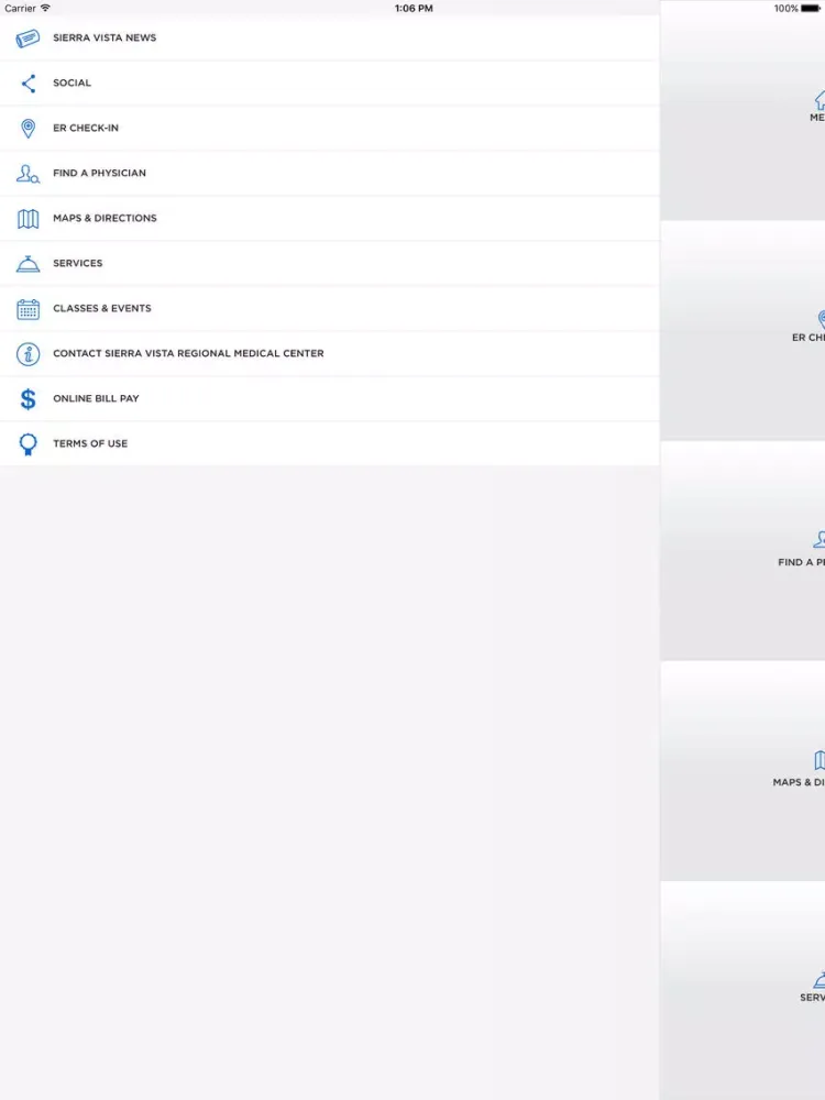 Sierra Vista Regional Medical Center iPad  स्क्रीनशॉट