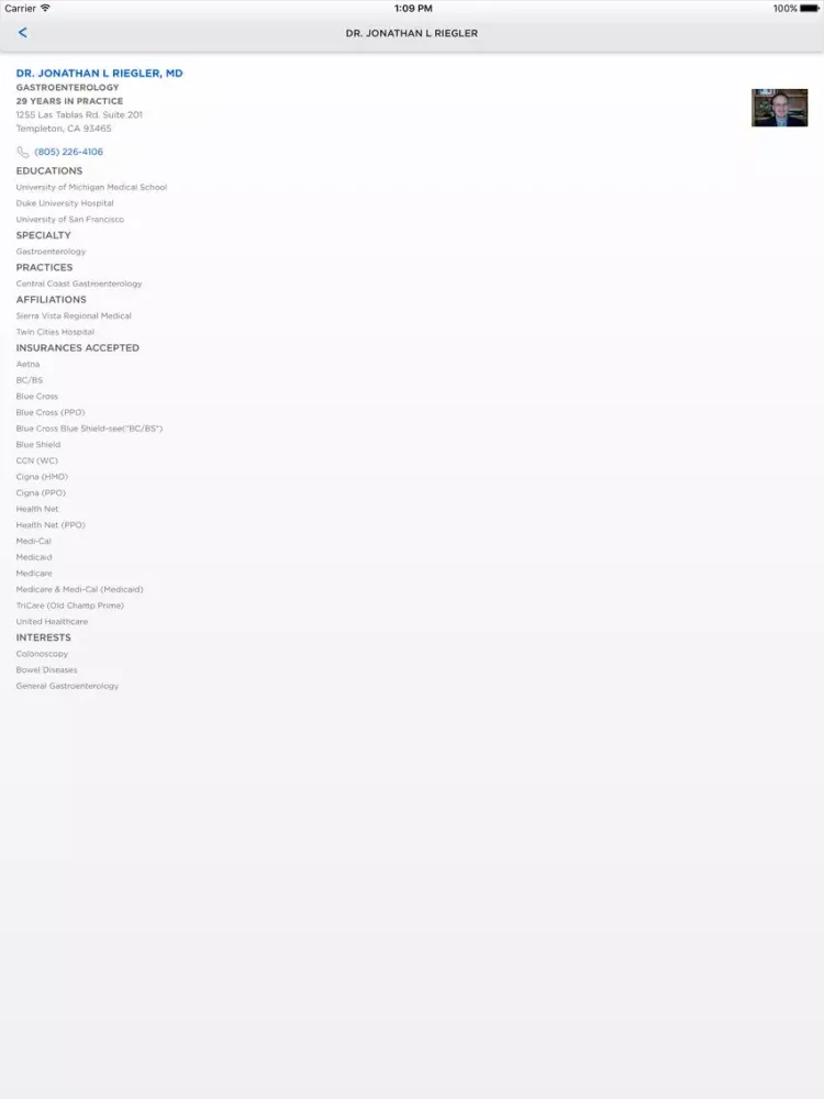 Sierra Vista Regional Medical Center iPad  स्क्रीनशॉट