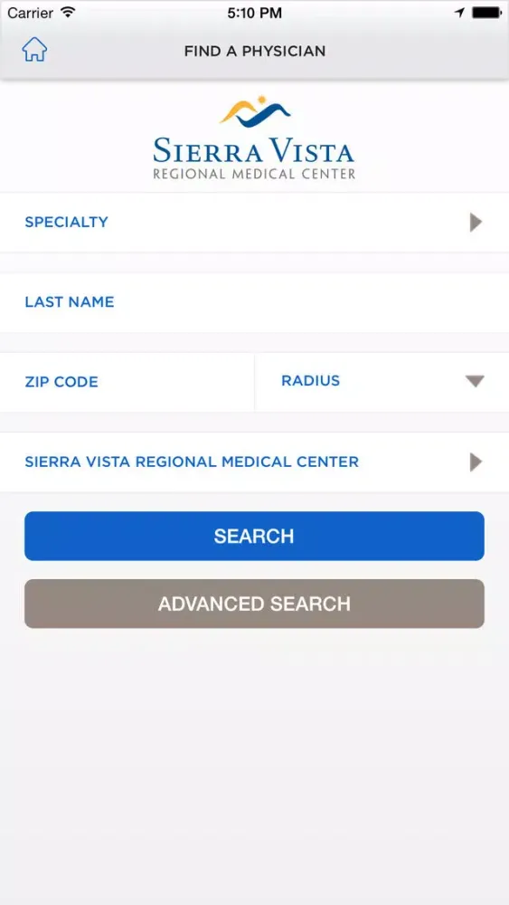 Sierra Vista Regional Medical Center स्क्रीनशॉट