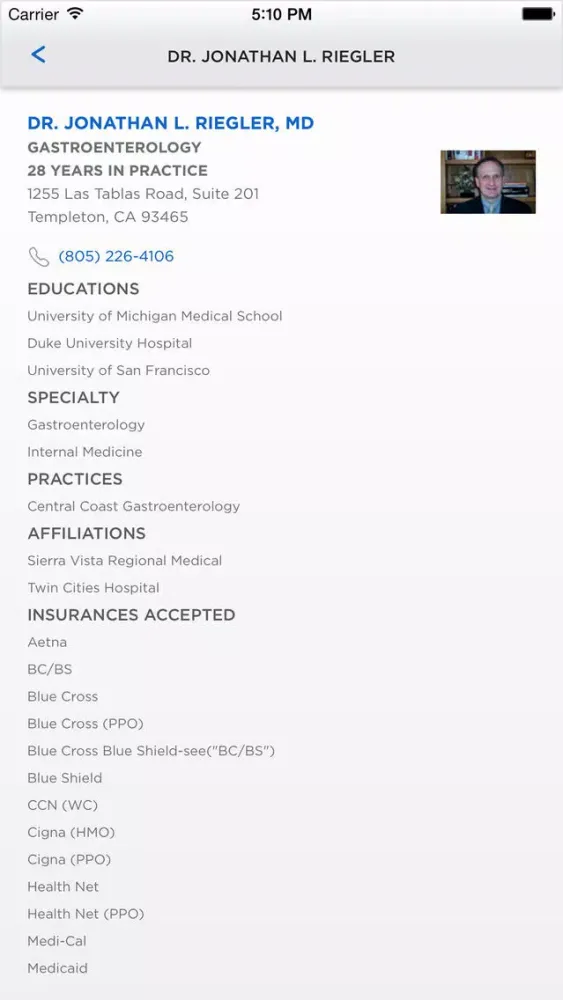 Sierra Vista Regional Medical Center स्क्रीनशॉट