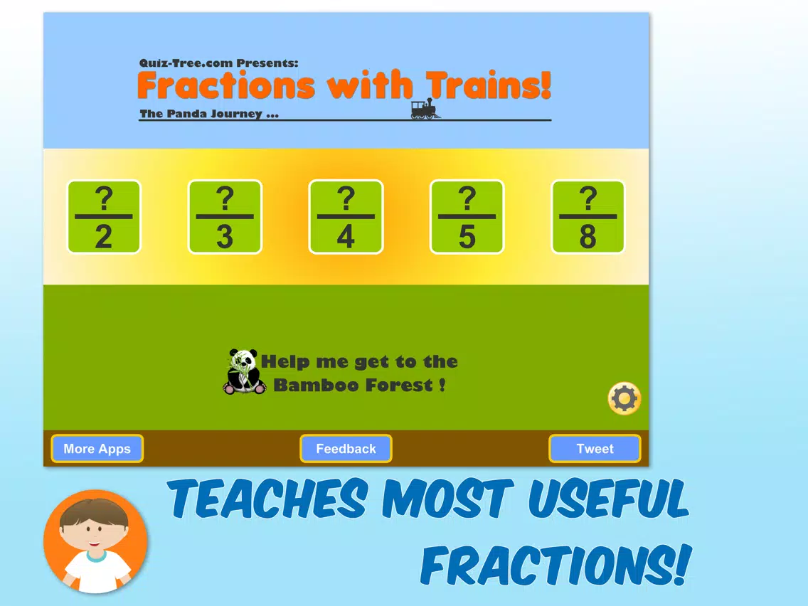 Fractions with Trains iPad 应用截图