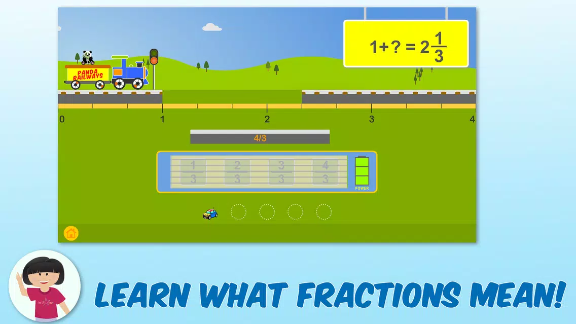 Fractions with Trains应用截图