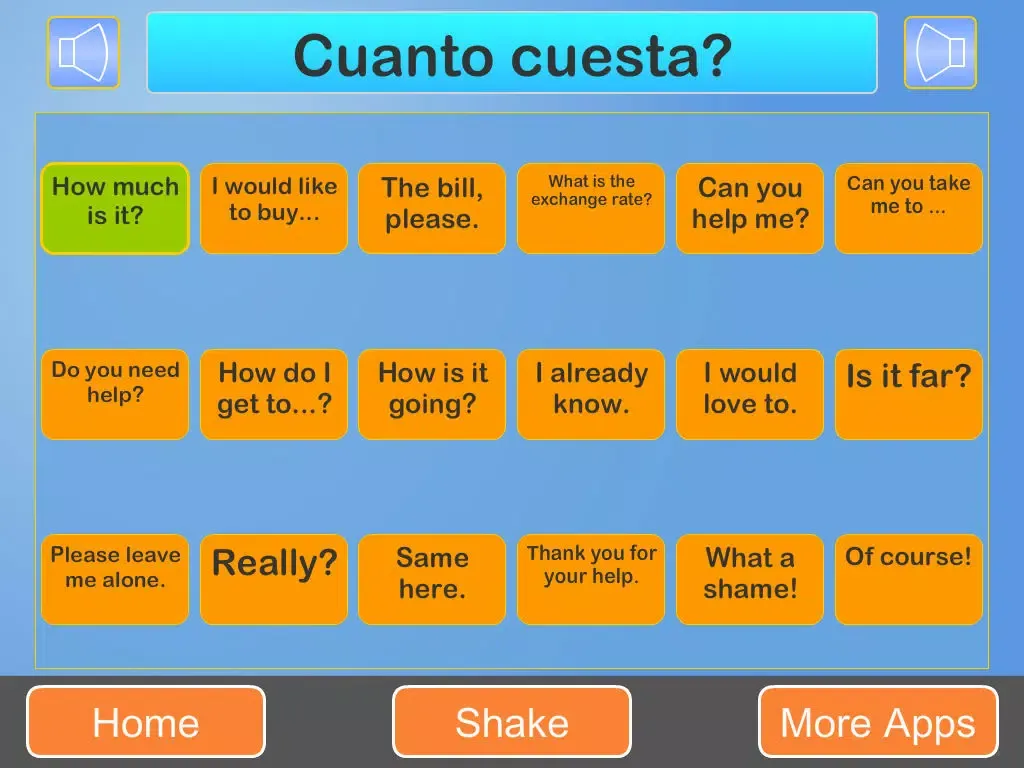 Capturas de pantalla de iTalkSpanish iPad 