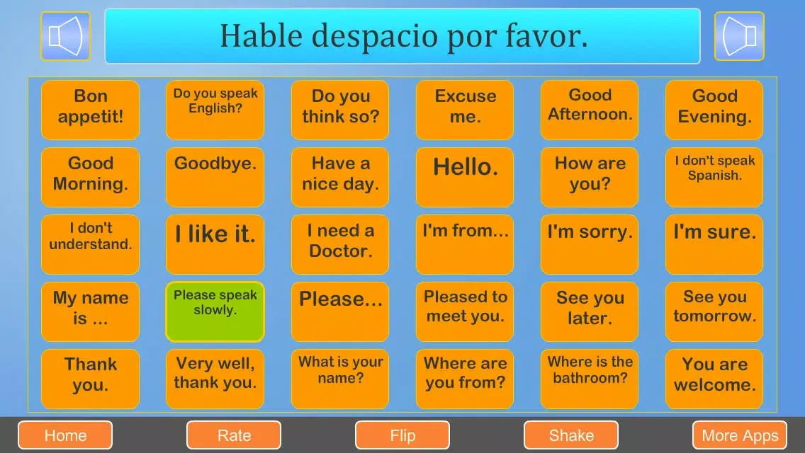 Capturas de pantalla de iTalkSpanish