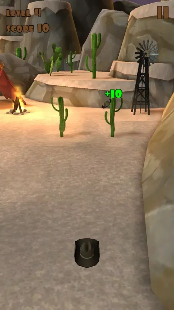 Capturas de tela do 3D Toon Toss