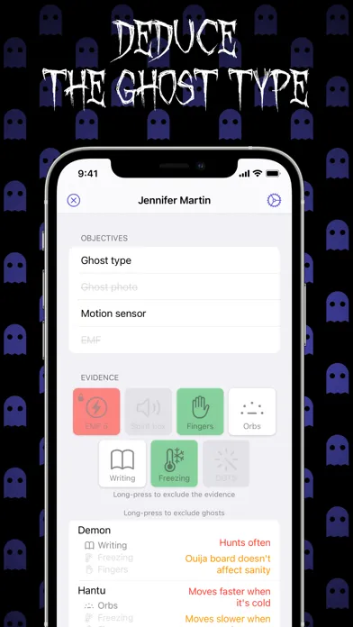 PhasmoTracker for Phasmophobia應用截圖