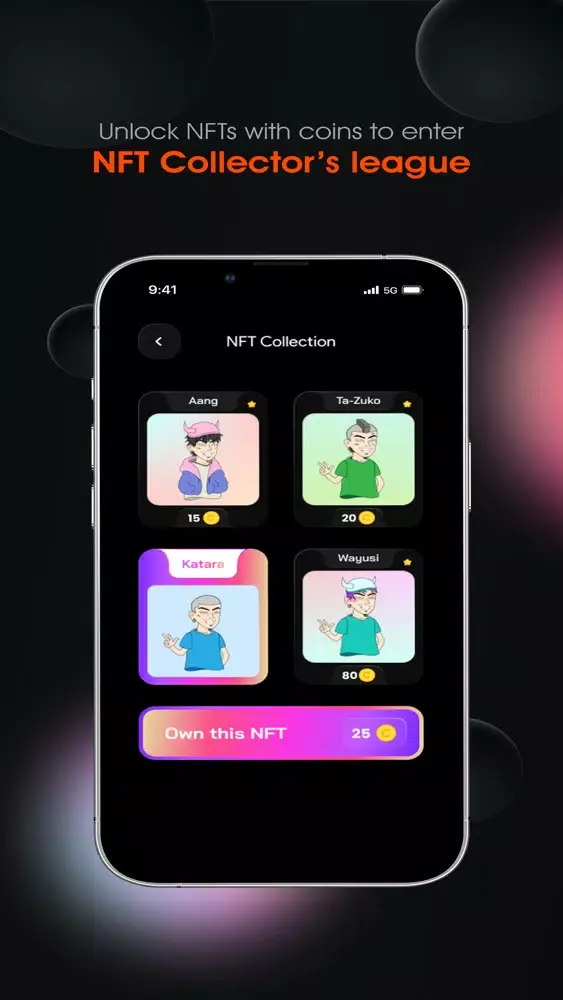 Скриншоты NFT Collector’s League