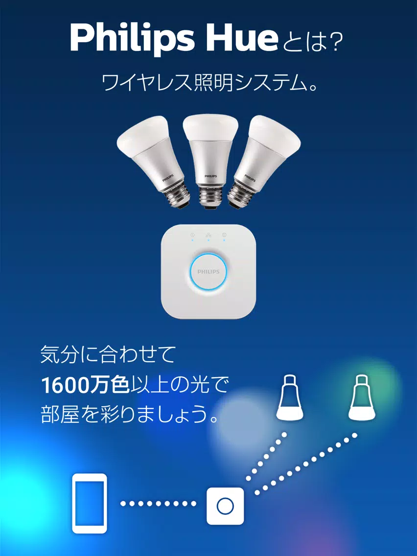 ENJOY Hue - 気分に合わせて照明を楽しくコントロール iPad 應用截圖