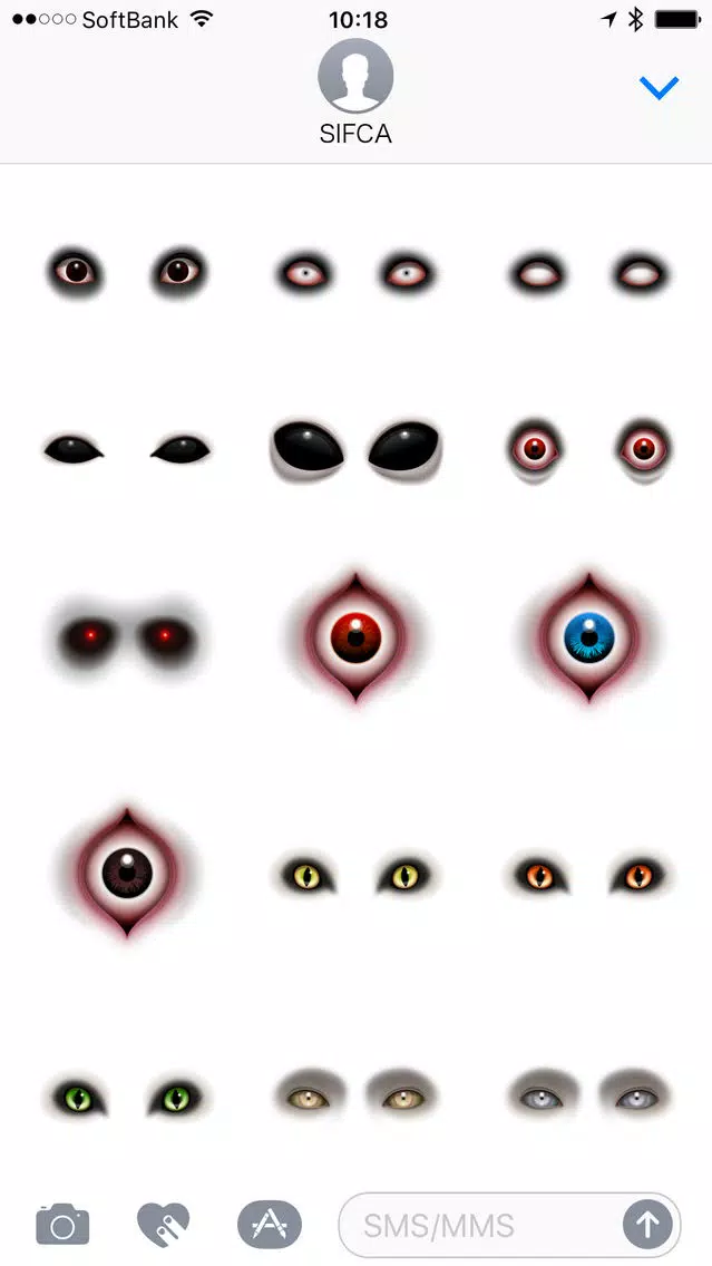ZOMBIE Face Stickers 스크린샷