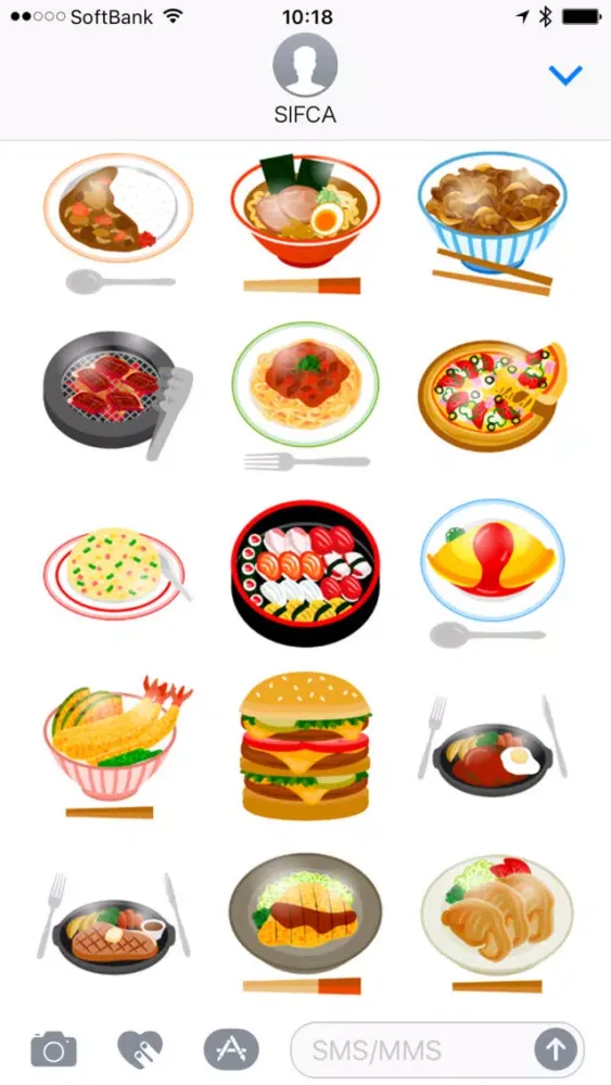 Food & Sweets Stickers - Emoji TOKYO Ekran Görüntüleri
