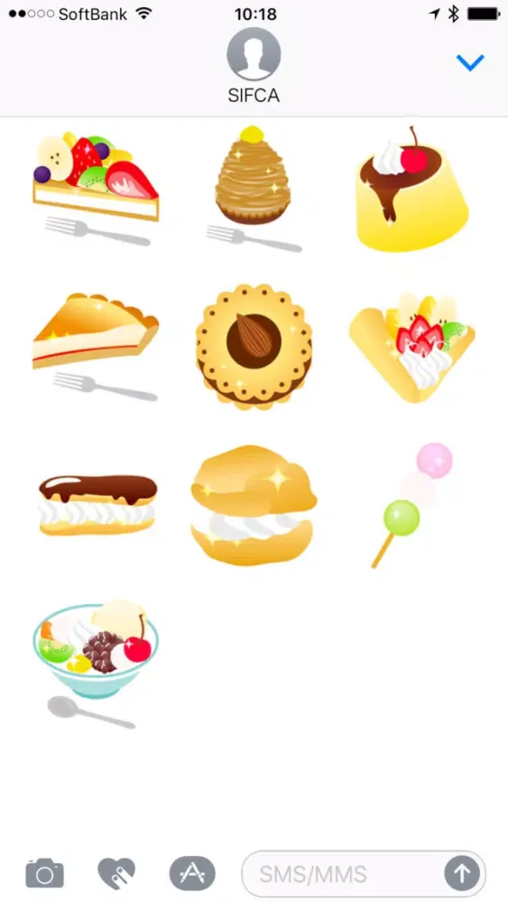 Food & Sweets Stickers - Emoji TOKYO Ekran Görüntüleri